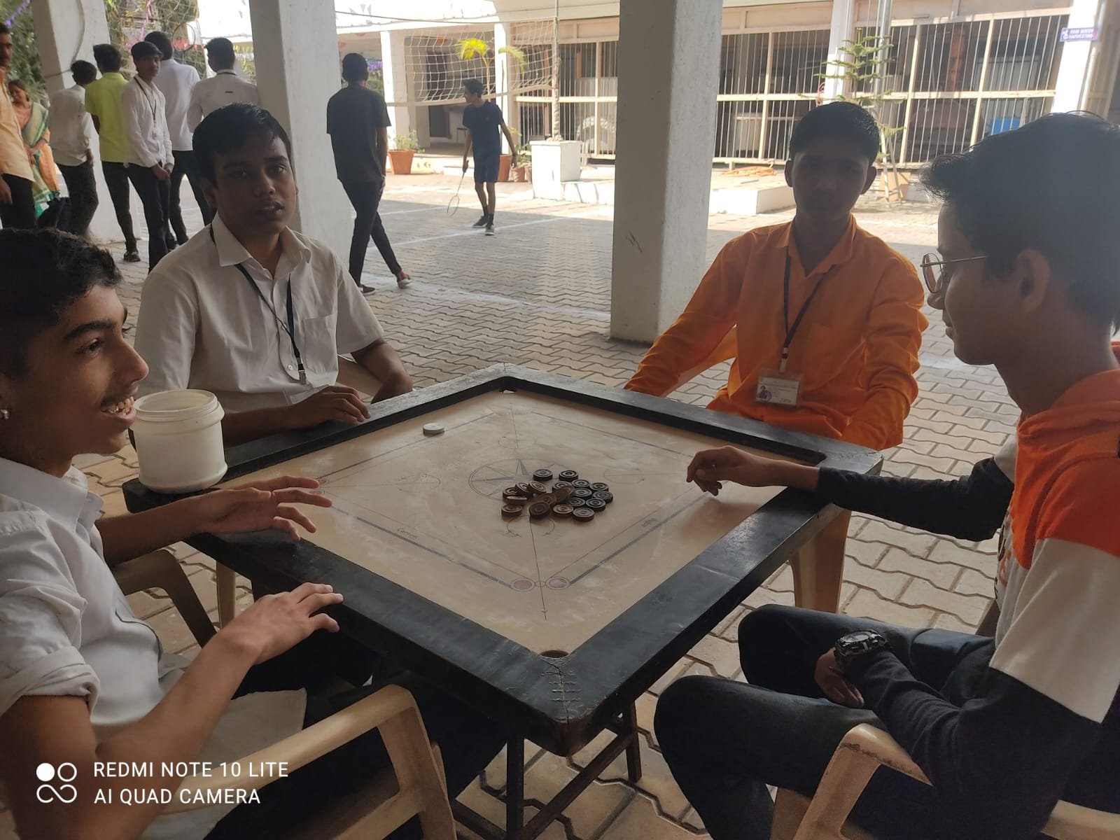 Students celebrating sports victories